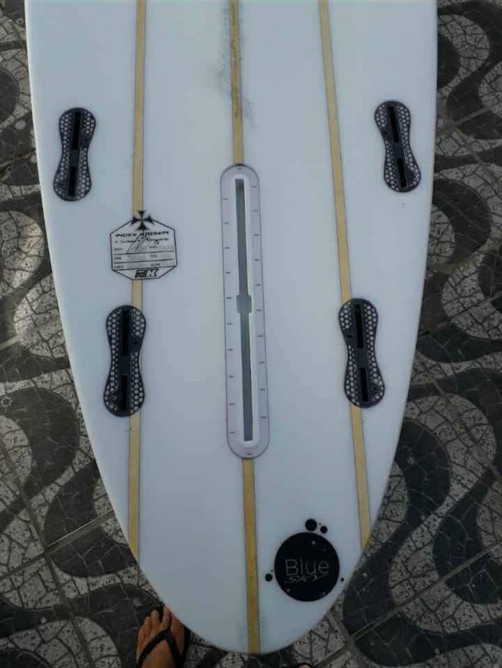 Longboard 9'0" Index Krown prancha surf completa com quilha e leash - Image 3